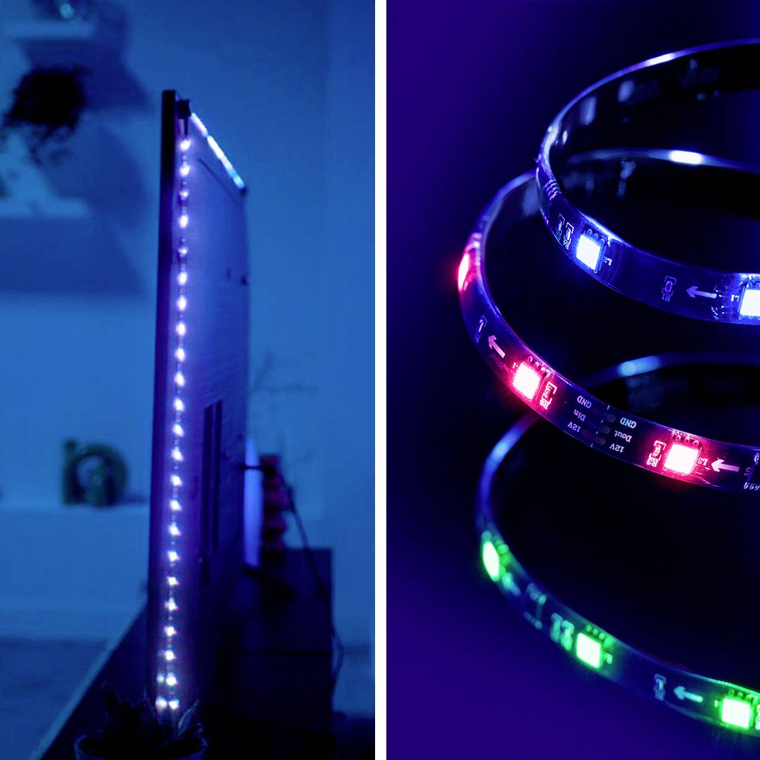 WiZ Sync box starter kit 75"-85" EU 8720169078628 Set de ruban LED 240 V 340 cm multicolore 1 pc(s)