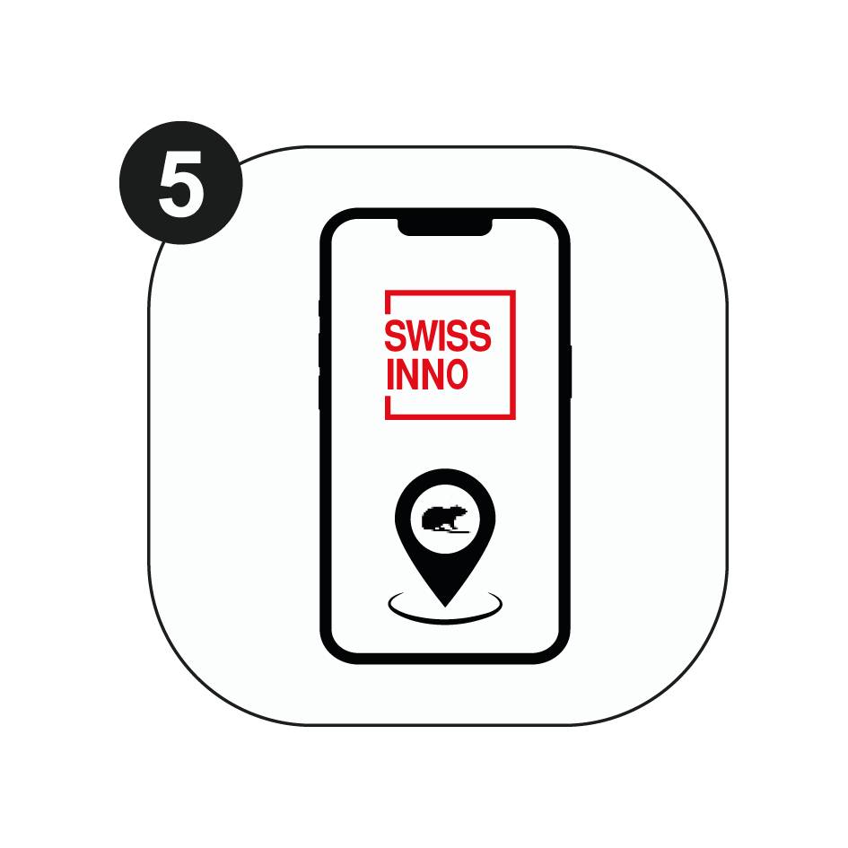 Piège à souris Swissinno Elektr. Maus-und Rattenfalle SuperCat mit Bluetooth 1 pc(s)