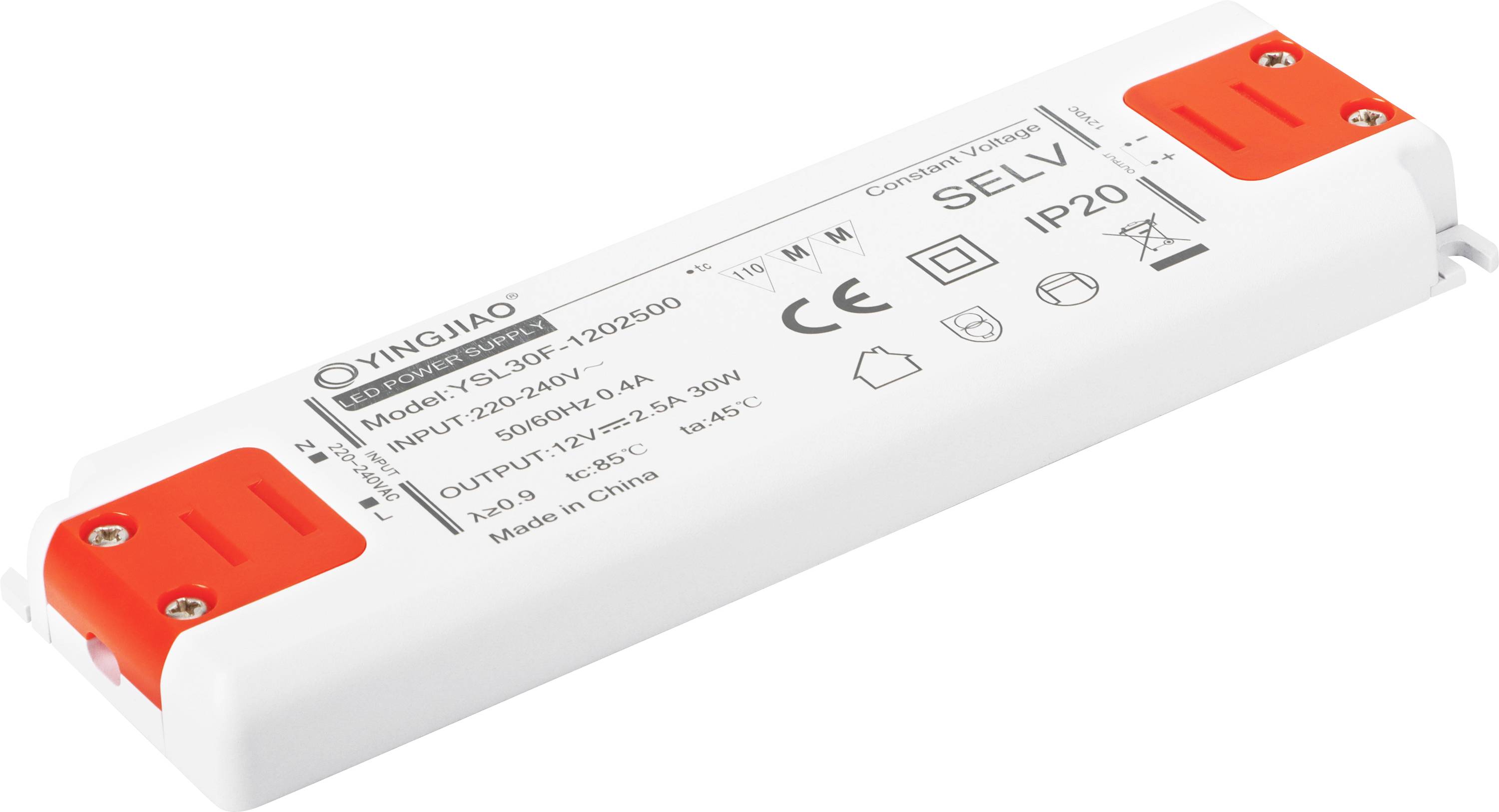 YingJiao YSL30F-1202500 Driver de LED 30 W 2.5 A 12 V 1 pc(s)