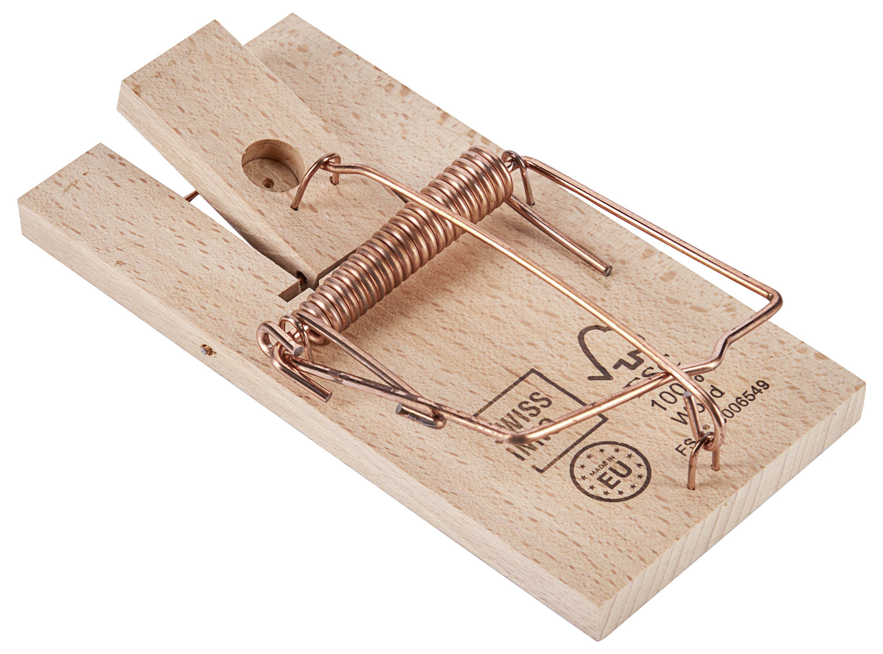 Piège à souris Swissinno Holz-Mausefalle Classic 1 pc(s)