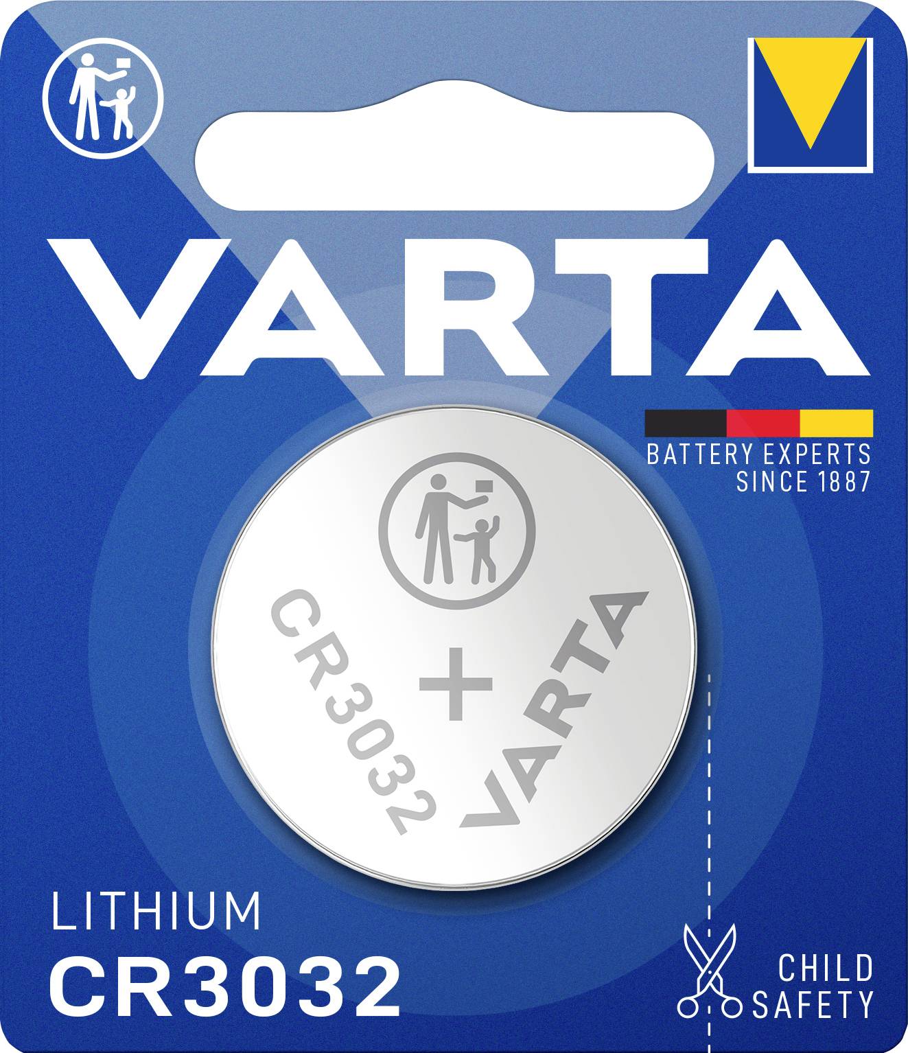Varta Pile bouton CR 3032 3 V LITHIUM Coin CR3032 Blister 1