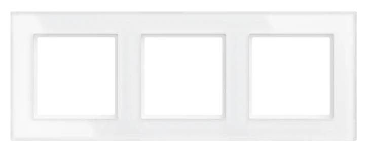 Homematic IP Cadre IP Glasrahmen – 3-fach