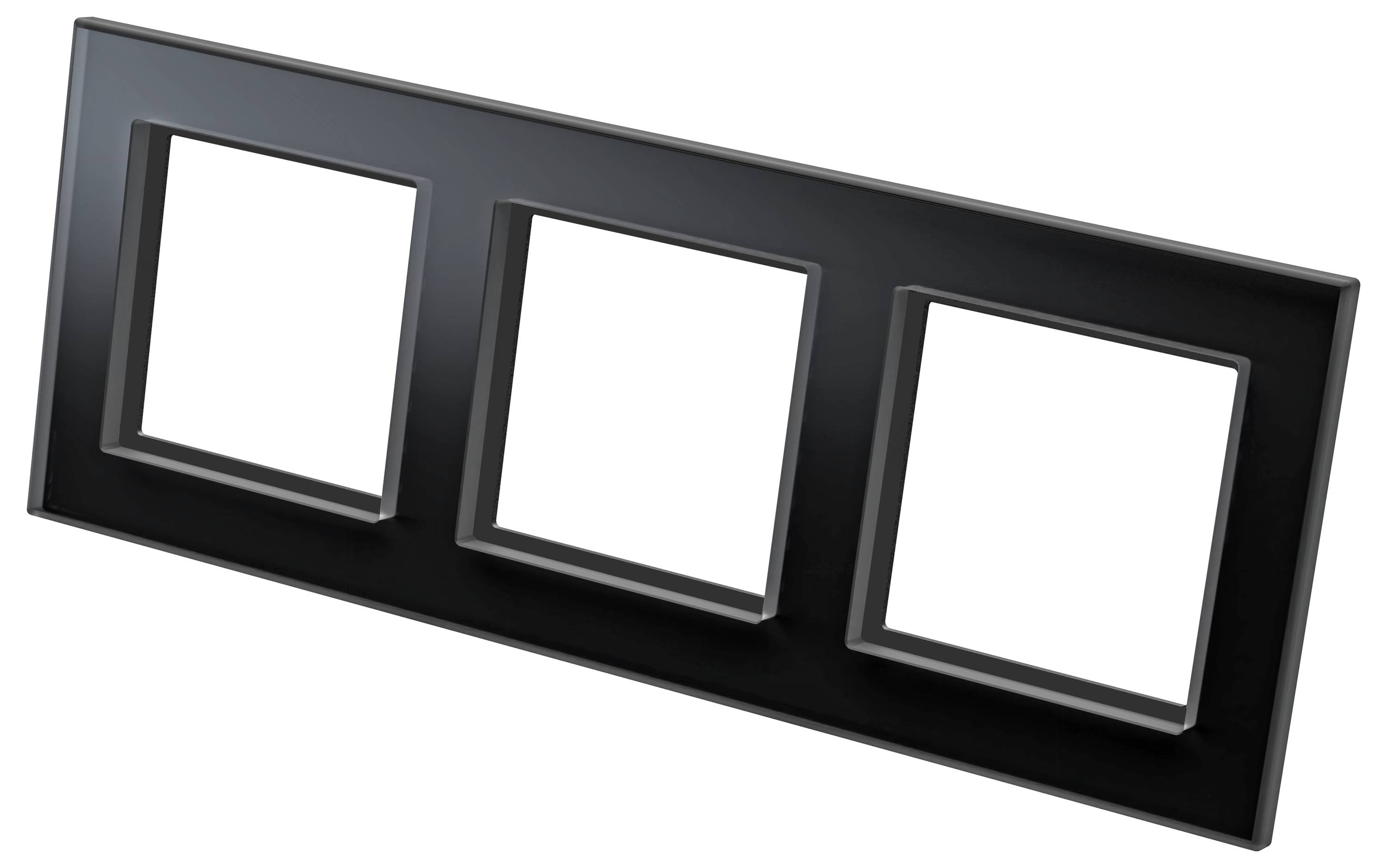 Homematic IP Cadre IP Glasrahmen – 3-fach