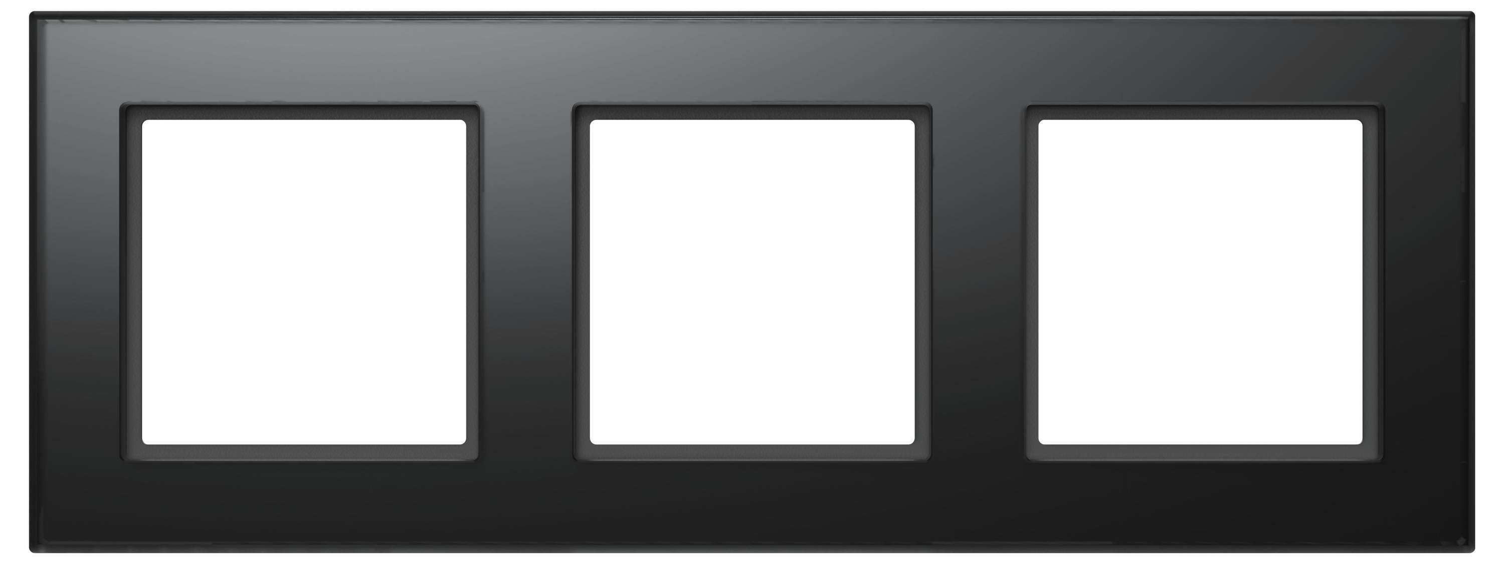 Homematic IP Cadre IP Glasrahmen – 3-fach
