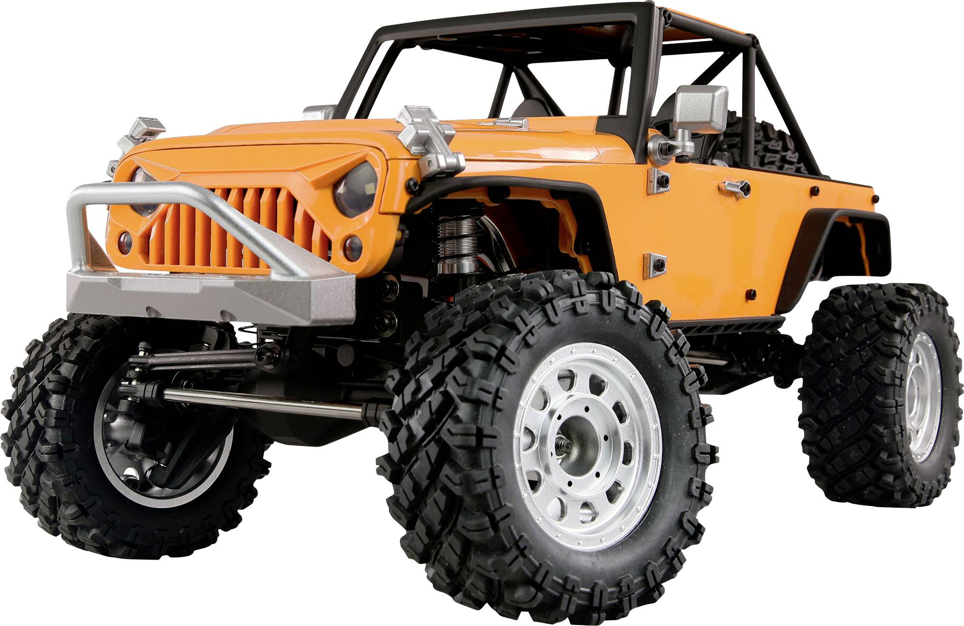 Amewi Hyper Go SC+ Scale Crawler FOC brushless 1:12 Véhicule RC débutant électrique Crawler 4 roues motrices (4WD) prêt à