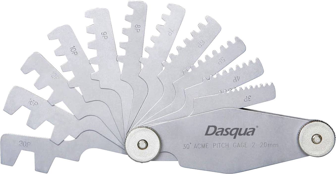 Dasqua 1041-0105 Jauge de réglage 2 - 20 mm Nombre de jauge: 12