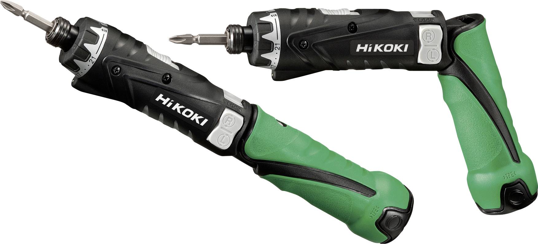 Visseuse articulée sans fil HiKOKI DB3DL2WCZ 3.6 V 1.5 Ah Li-Ion + 2 batteries, + chargeur, + mallette