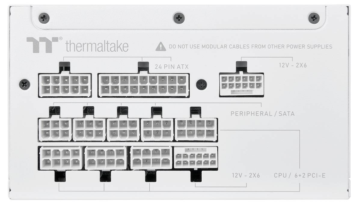 Thermaltake Toughpower GT Snow 1200W Alimentation PC 1200 W ATX