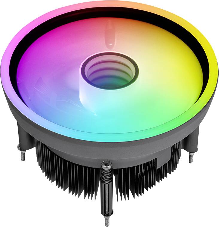 Thermaltake UX150-L ARGB Air cooler Black Dissipateur thermique pour processeur avec ventilateur Intel® LGA 1851, Intel® 1150
