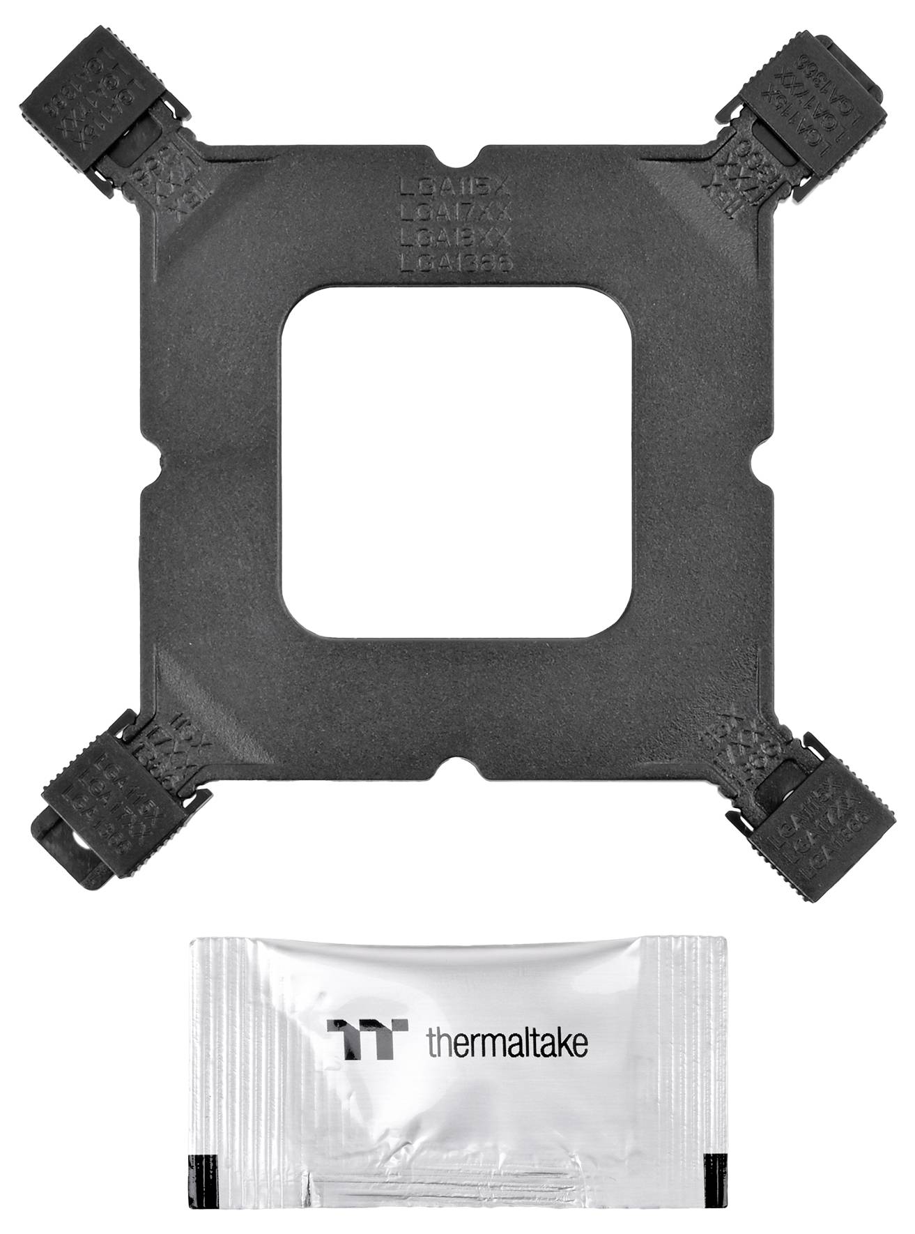 Thermaltake UX150-L ARGB Air cooler Black Dissipateur thermique pour processeur avec ventilateur Intel® LGA 1851, Intel® 1150