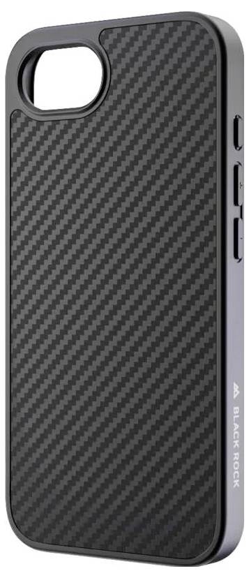 Black Rock Cover "Robust Carbon" für Apple iPhone 16e, Schwarz Coque Apple iPhone 16e, iPhone 17e noir 00229685