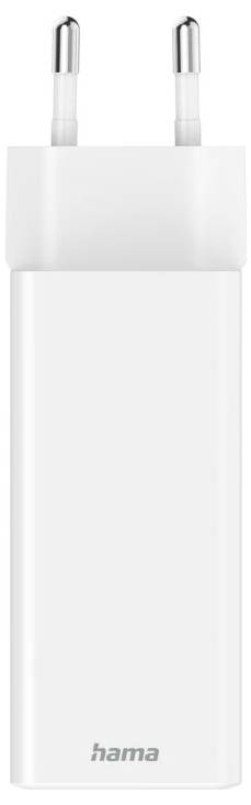 Hama Schnellladegerät, GaN, 2x USB-C, 1x USB-A, Mini-Ladegerät, PD, 100 W, Weiß Chargeur USB 100 W blanc