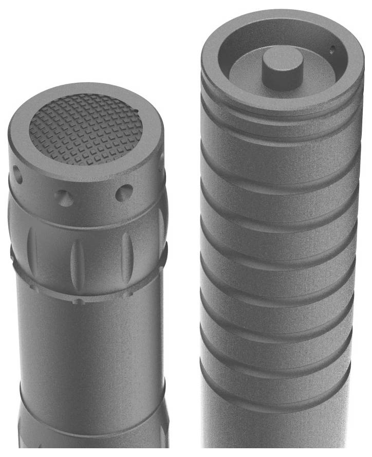 Hama LED-Taschenlampe "FL-DUO", mit Batterien, Aluminium, 2er-Set Lampe de poche