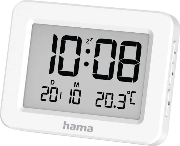 Hama 00222205 Réveil blanc