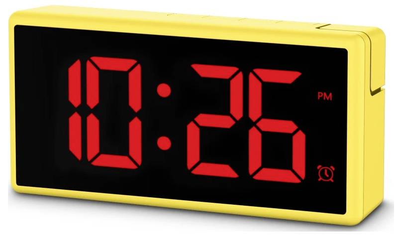 Hama 00222210 Réveil jaune