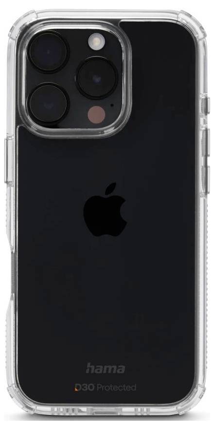 Hama Handyhülle "Extreme Protect" für Apple iPhone 16 Pro, durchsichtig Coque Apple iPhone 16 Pro transparent 00123764