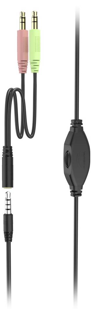 Hama PC-Office-Headset "HS-P150 V2", Stereo, Schwarz Micro-casque supra-auriculaire noir