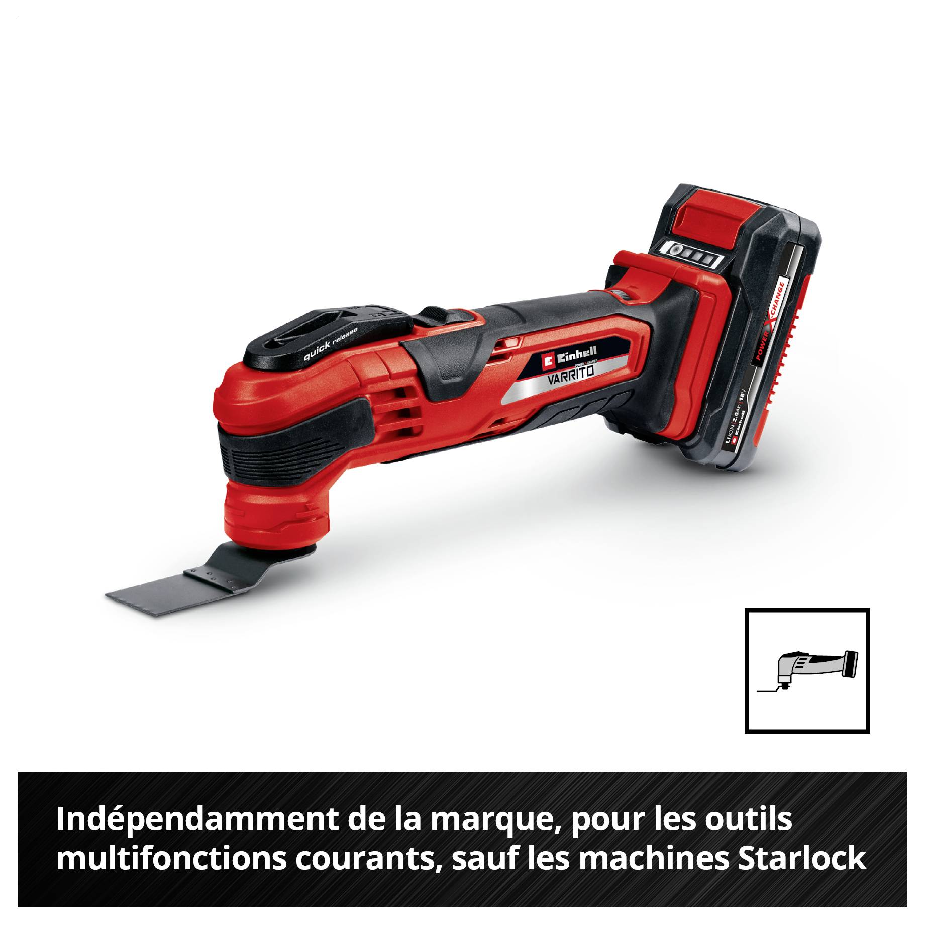 Lame de scie « Einhell » : forme semi-circulaire, adaptée pour le métal, le bois, les clous. Acier bimétallique robuste pour une longue durée de vie.