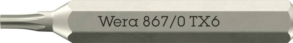 Wera 867 Micro TORX® 05058131001 Embout Torx T 6