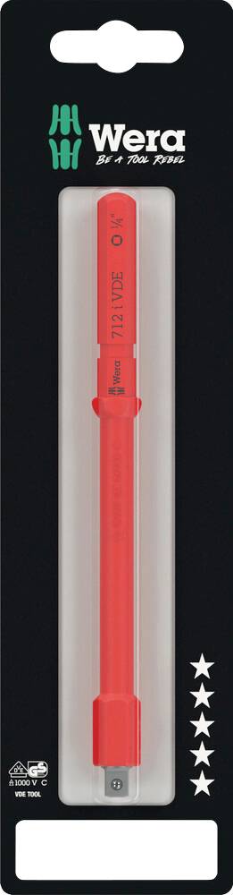 Wera Kraftform Kompakt A VDE 712 i SB VDE Lame adaptatrice Longueur de la lame: 154 mm