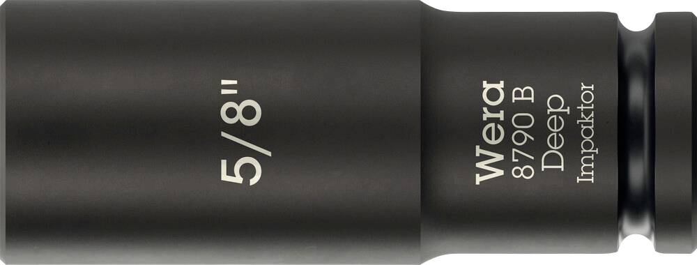 Wera 8790 B Impaktor Deep 05005570001 6 pans extérieurs Douille 5/8"