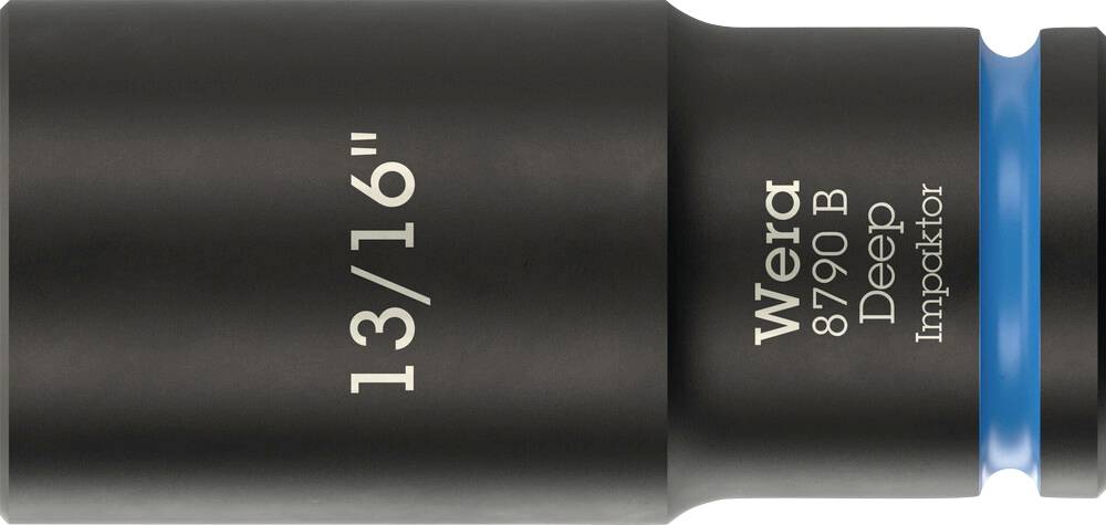 Wera 8790 B Impaktor Deep 05005573001 6 pans extérieurs Douille 13/16"