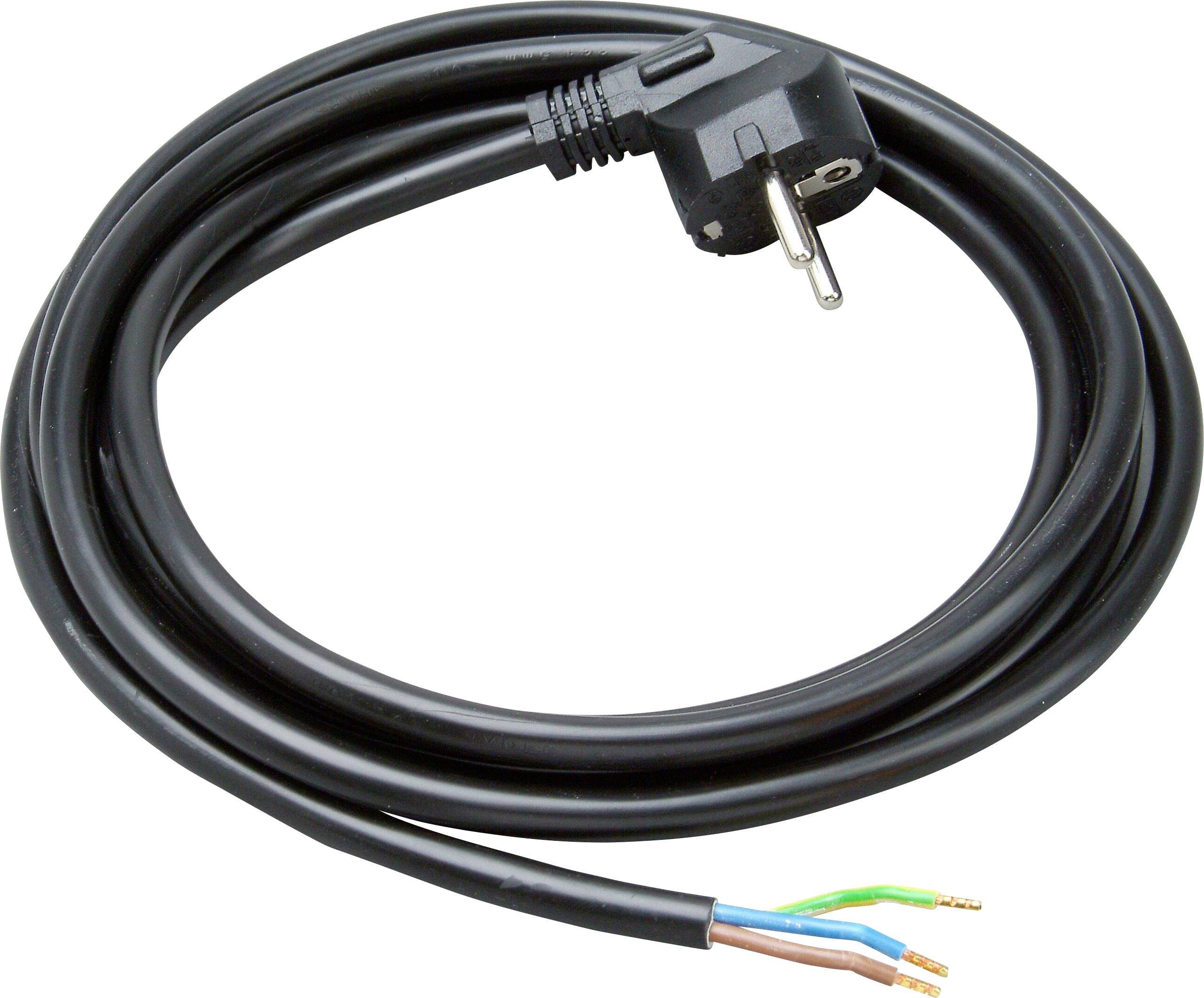 Kopp 147703019 alimentation Câble de raccordement noir 3 m