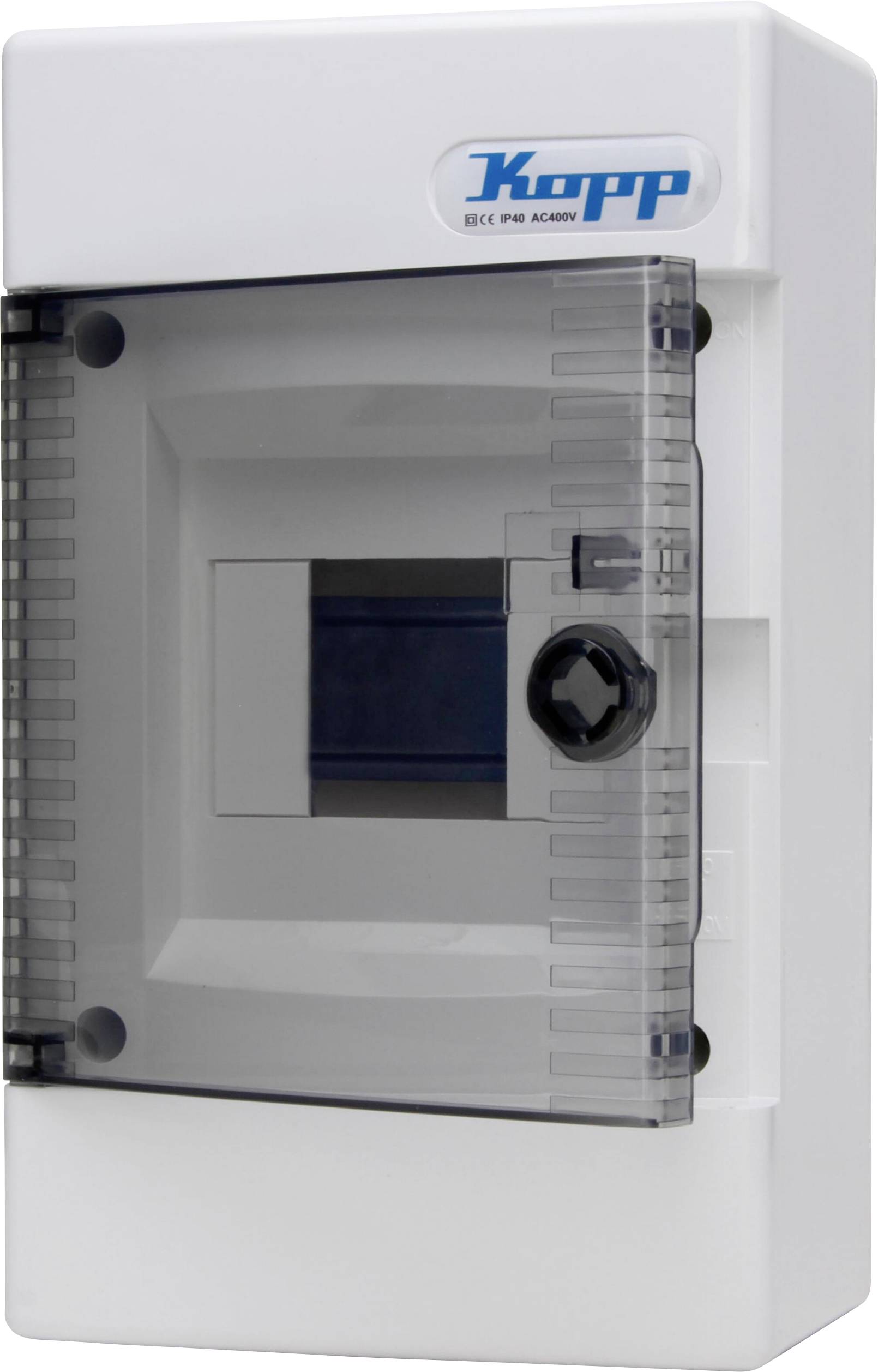 Kopp 350914040 Boîtier de distribution Nombre de divisions = 8 Nbr de rangées = 1 Contenu 1 pc(s)