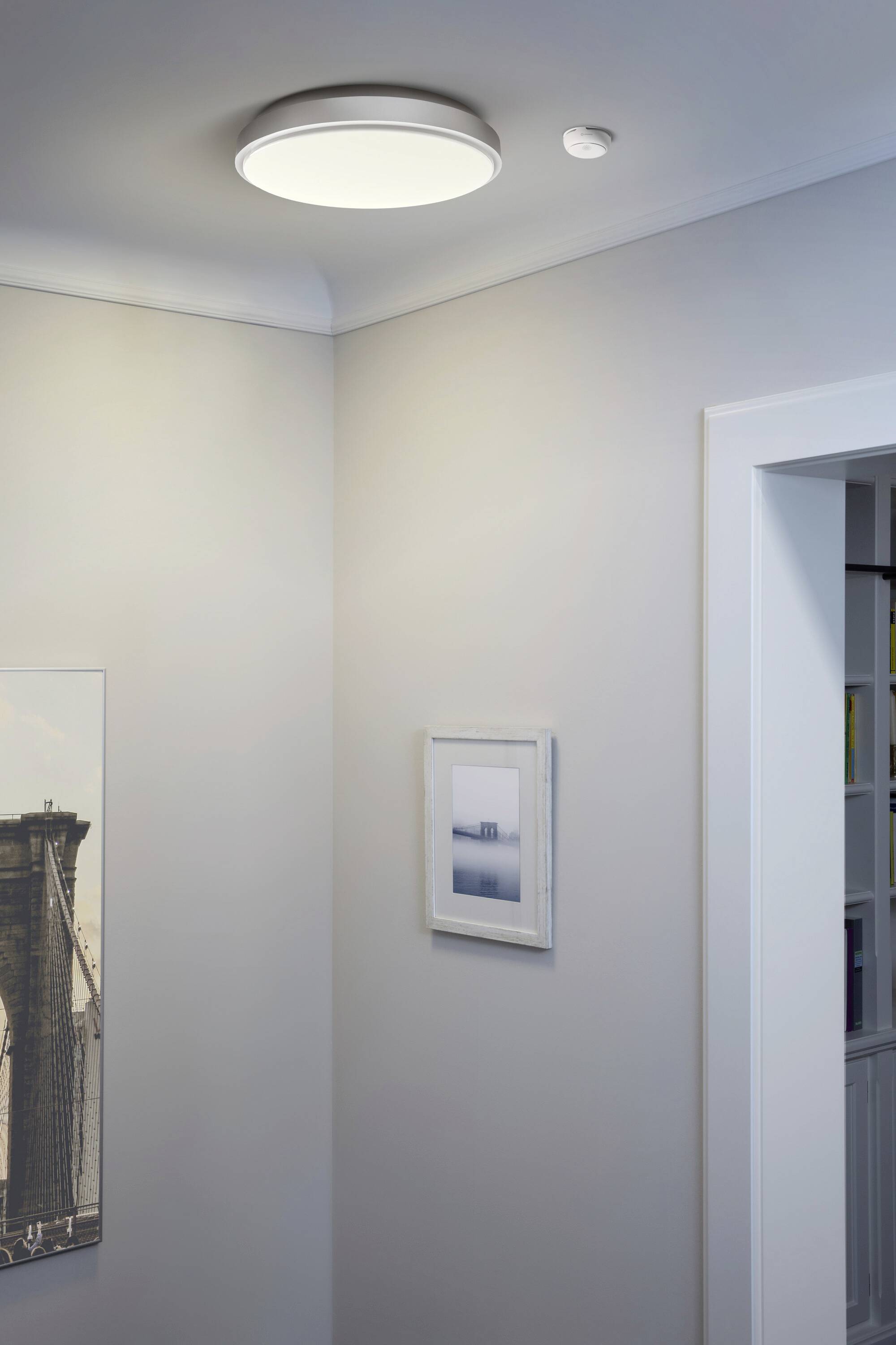 OSRAM HOMELIGHTING Smart+ Détecteur de fumée sans fil