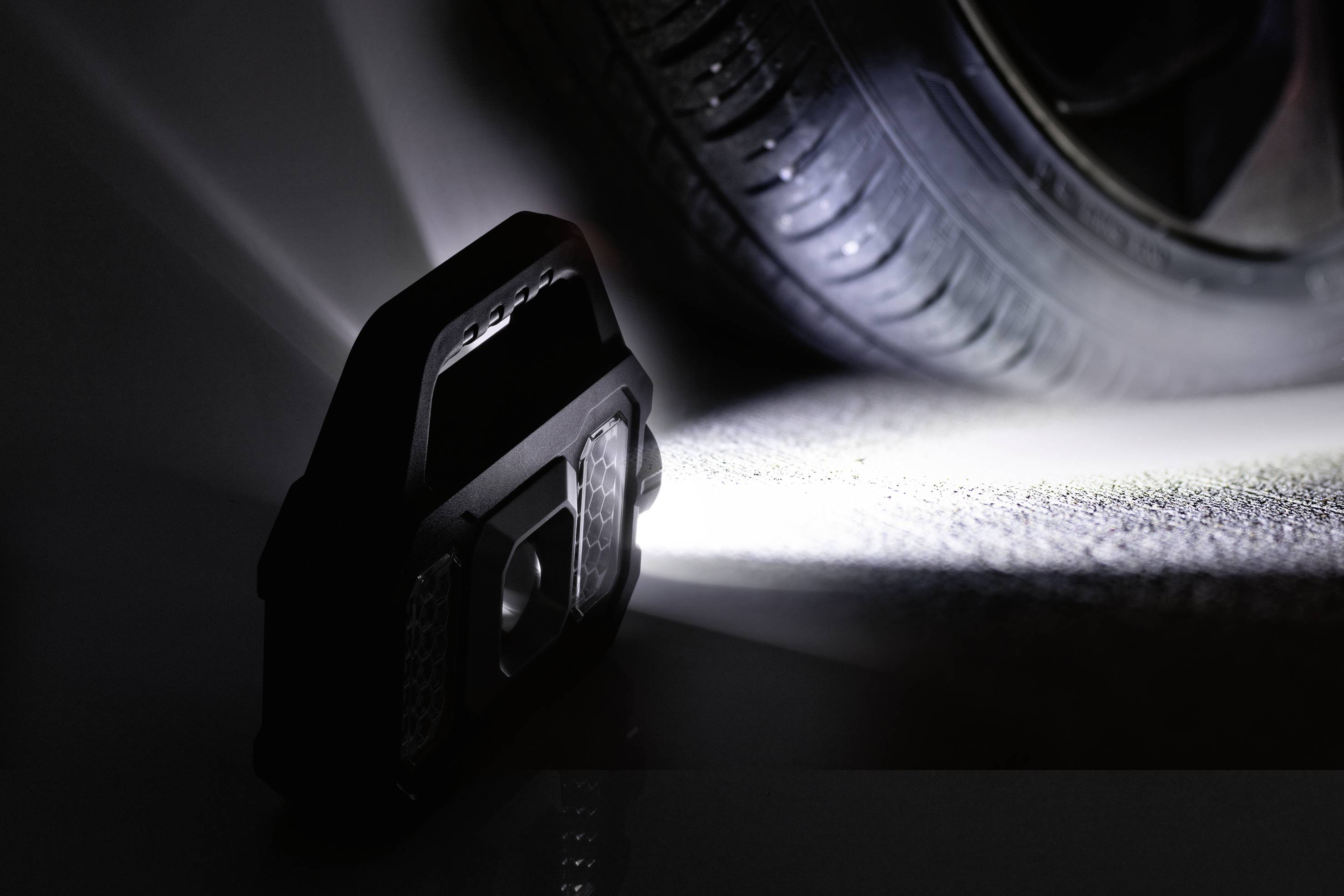 easymaxx 12899 LED, LED COB Lampe de travail à batterie, solaire