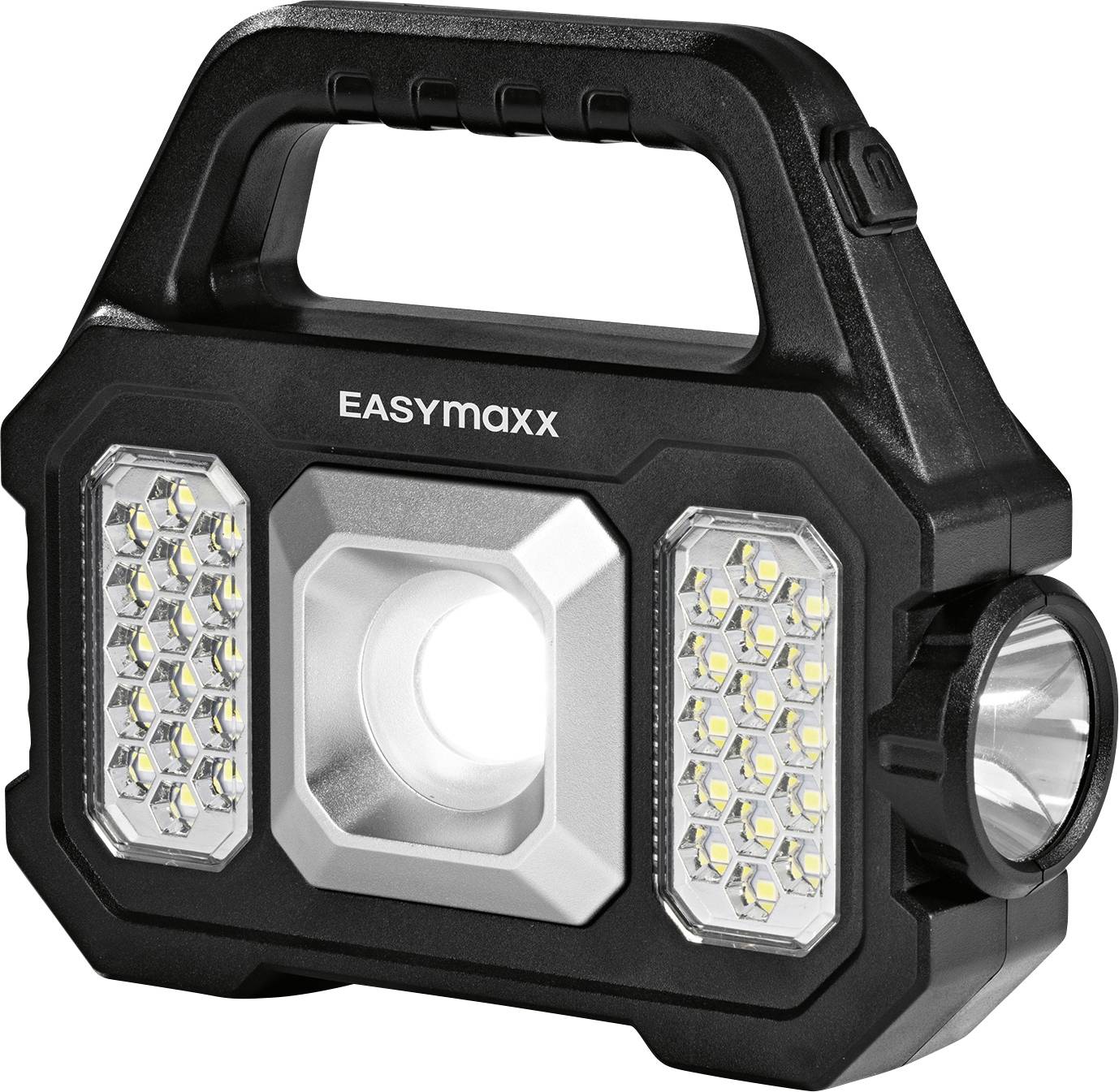 easymaxx 12899 LED, LED COB Lampe de travail à batterie, solaire