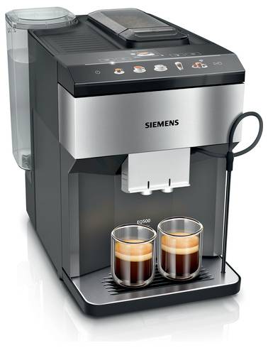 Siemens EQ500 classic connect TP516DX3 Cafetière noir, acier inoxydable