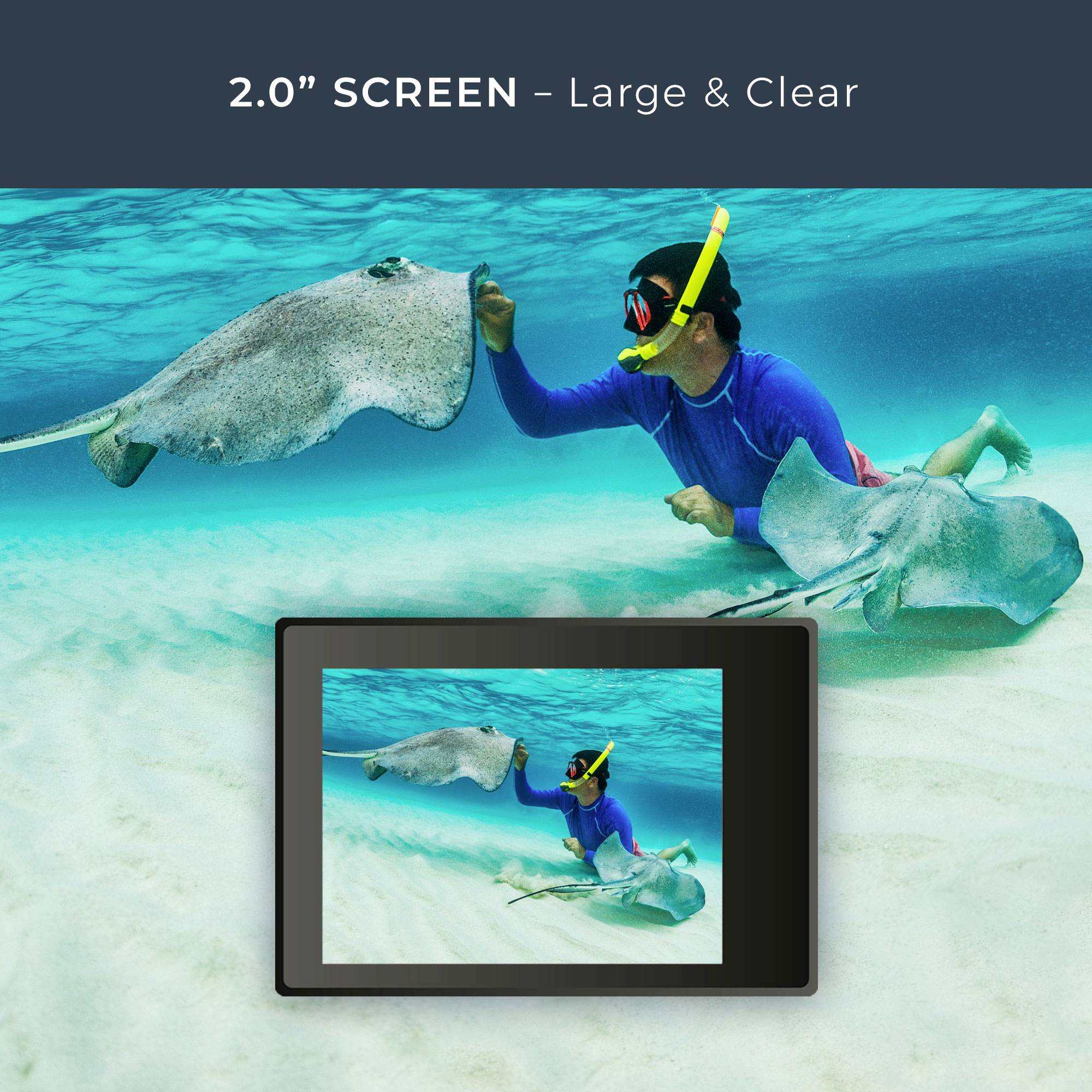 Easypix GoXtreme Rebel + Caméra sport Webcam, WiFi