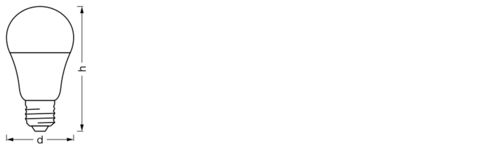 OSRAM HOMELIGHTING 4099854460333 LED CEE F (A - G) E27 9 W RVBB (Ø x H) 60.00 mm x 60.00 mm 1 pc(s)