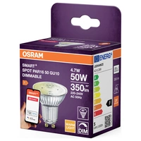 OSRAM HOMELIGHTING 4099854461804 LED CEE F (A - G) GU10 4.7 W (Ø x H) 50.00 mm x 50.00 mm 1 pc(s) OSRAM HOMELIGHTING 4099854461804 LED CEE F (A - G) GU10 4.7 W (Ø x H) 50.00 mm x 50.00 mm 1 pc(s)