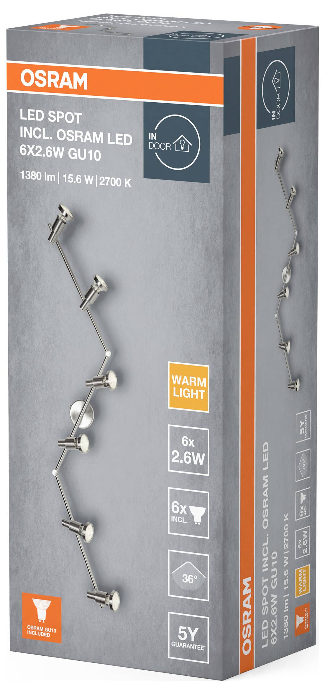 OSRAM HOMELIGHTING 4099854473746 Lampe à réflecteur LED 1 pc(s)