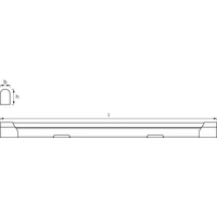 OSRAM HOMELIGHTING LED Value Batten 600 mm 10 W 4000 K Réglette à LED OSRAM HOMELIGHTING LED Value Batten 600 mm 10 W 4000 K Réglette à LED