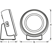 Veilleuse LED OSRAM HOMELIGHTING Nightlux Clock 0.3W 4099854530838 Veilleuse LED OSRAM HOMELIGHTING Nightlux Clock 0.3W 4099854530838