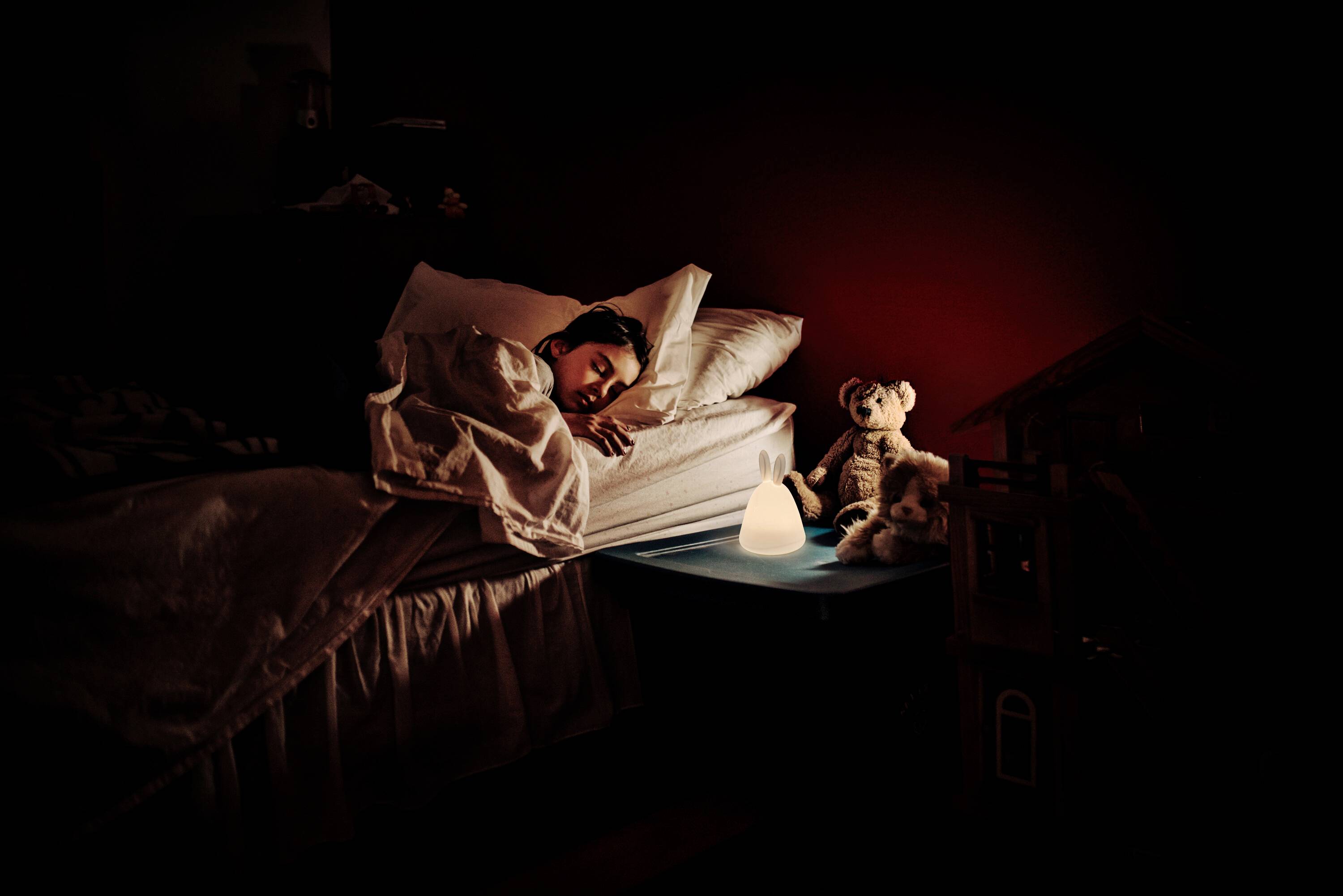 Veilleuse LED OSRAM HOMELIGHTING Nightlux Touch Rabbit USB 4099854536656