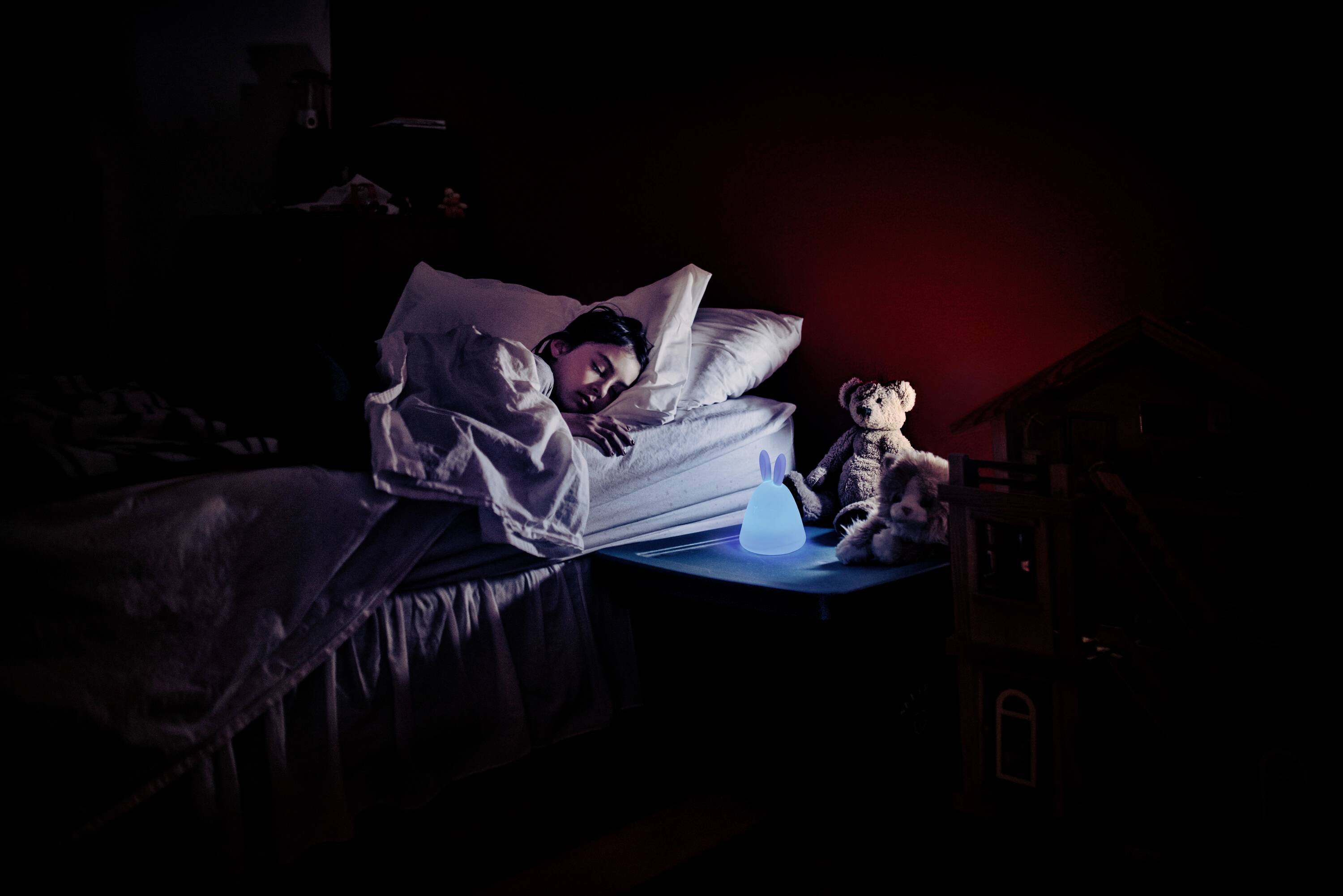 Veilleuse LED OSRAM HOMELIGHTING Nightlux Touch Rabbit USB 4099854536656