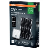 OSRAM HOMELIGHTING 4099854429439 Endura Flood Split Solar Sensor 30W 840 Remote control Projecteur de jardin solaire OSRAM HOMELIGHTING 4099854429439 Endura Flood Split Solar Sensor 30W 840 Remote control Projecteur de jardin solaire