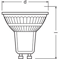 OSRAM HOMELIGHTING 4099854458507 Lampe à réflecteur LED CEE E (A - G) GU10 2.4 W blanc froid (Ø x H) 50.00 mm x 50.00 mm 1 pc(s) OSRAM HOMELIGHTING 4099854458507 Lampe à réflecteur LED CEE E (A - G) GU10 2.4 W blanc froid (Ø x H) 50.00 mm x 50.00 mm 1 pc(s)