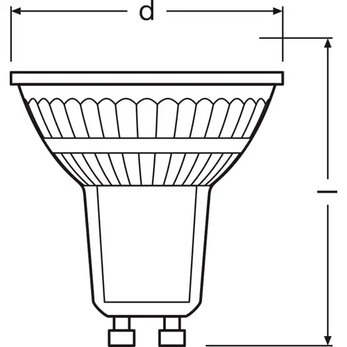 OSRAM HOMELIGHTING 4099854458507 Lampe à réflecteur LED CEE E (A - G) GU10 2.4 W blanc froid (Ø x H) 50.00 mm x 50.00 mm 1 pc(s) OSRAM HOMELIGHTING 4099854458507 Lampe à réflecteur LED CEE E (A - G) GU10 2.4 W blanc froid (Ø x H) 50.00 mm x 50.00 mm 1 pc(s)