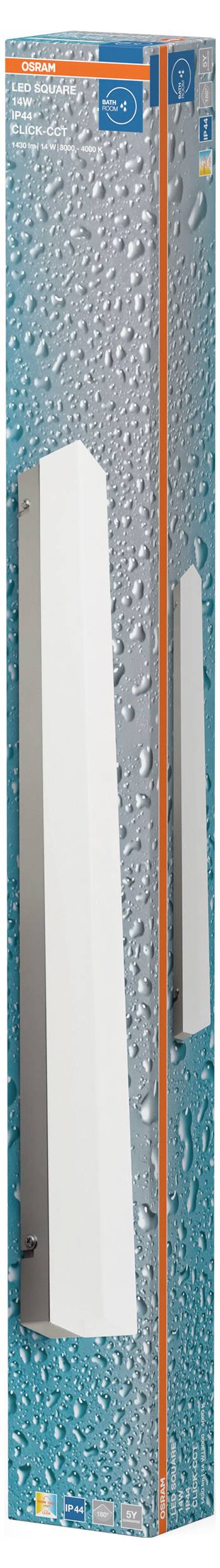 OSRAM HOMELIGHTING LED Square 14W IP44 Click-CCT 4099854445637 Applique LED extérieure