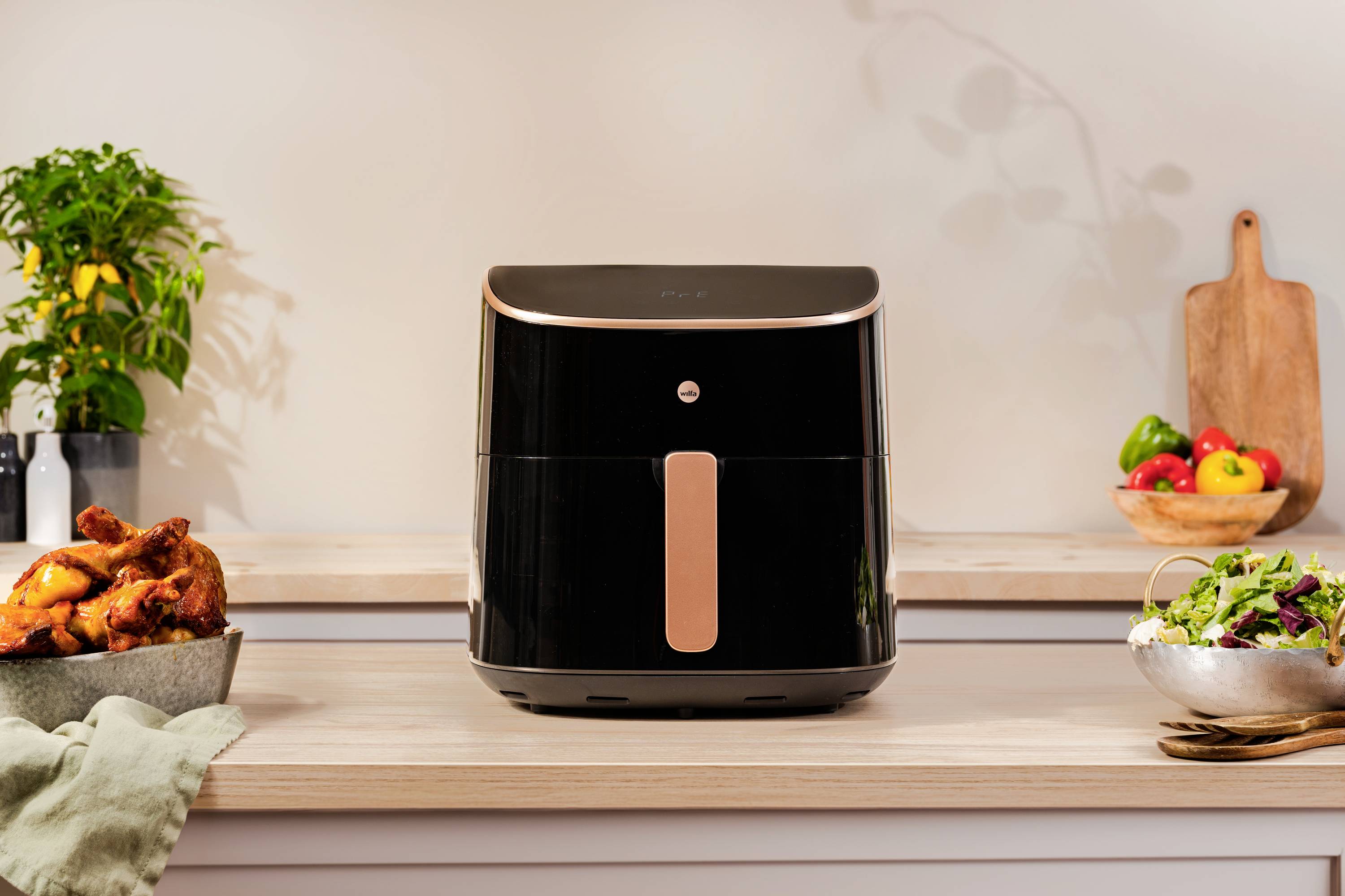 Wilfa Dualfry Split AFD-80SPLIT Friteuse à air chaud 8 l 1600 W