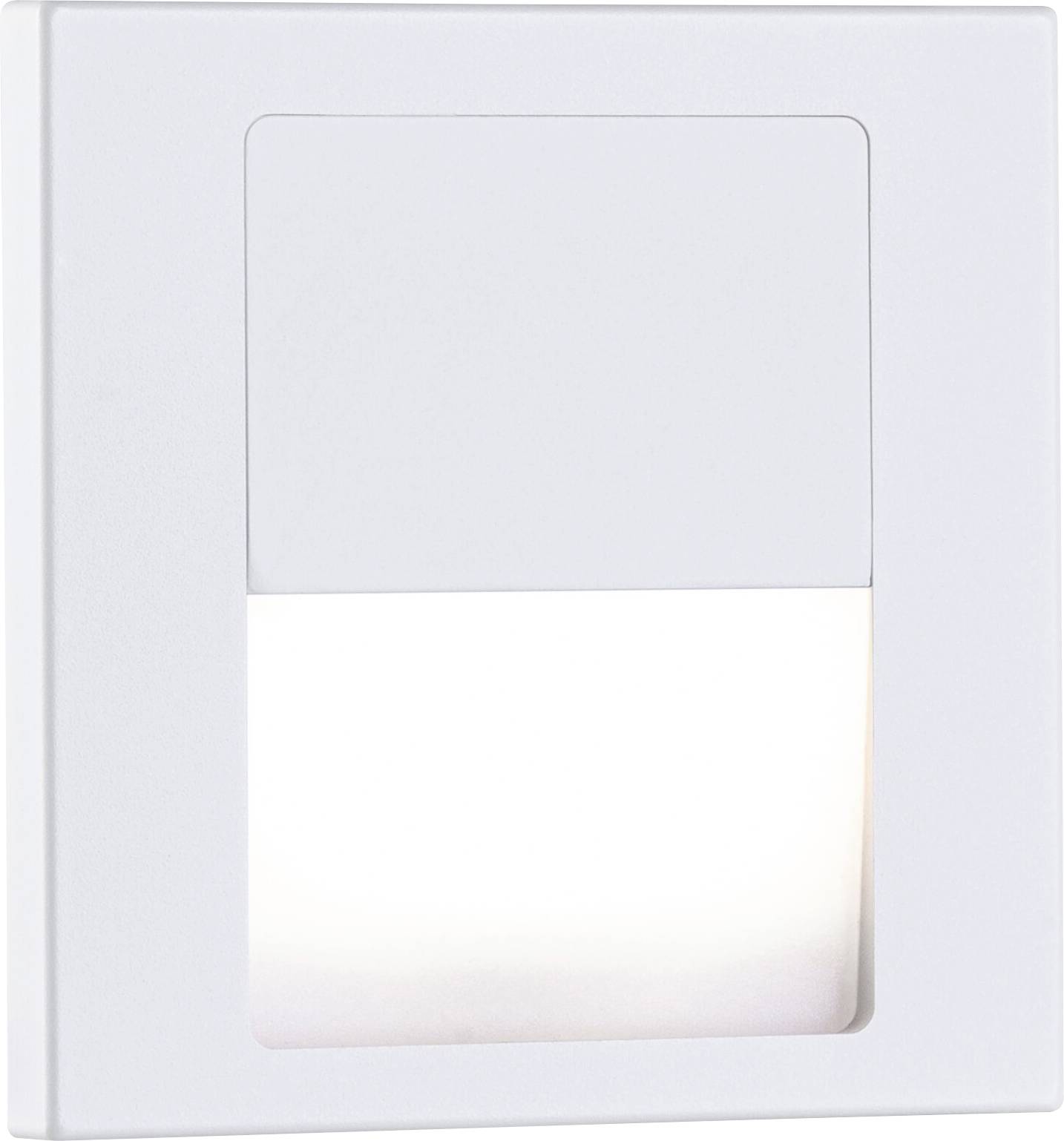 Paulmann 79999 Tsaro eckig 80x36mm Luminaire mural encastré LED 1 W blanc mat