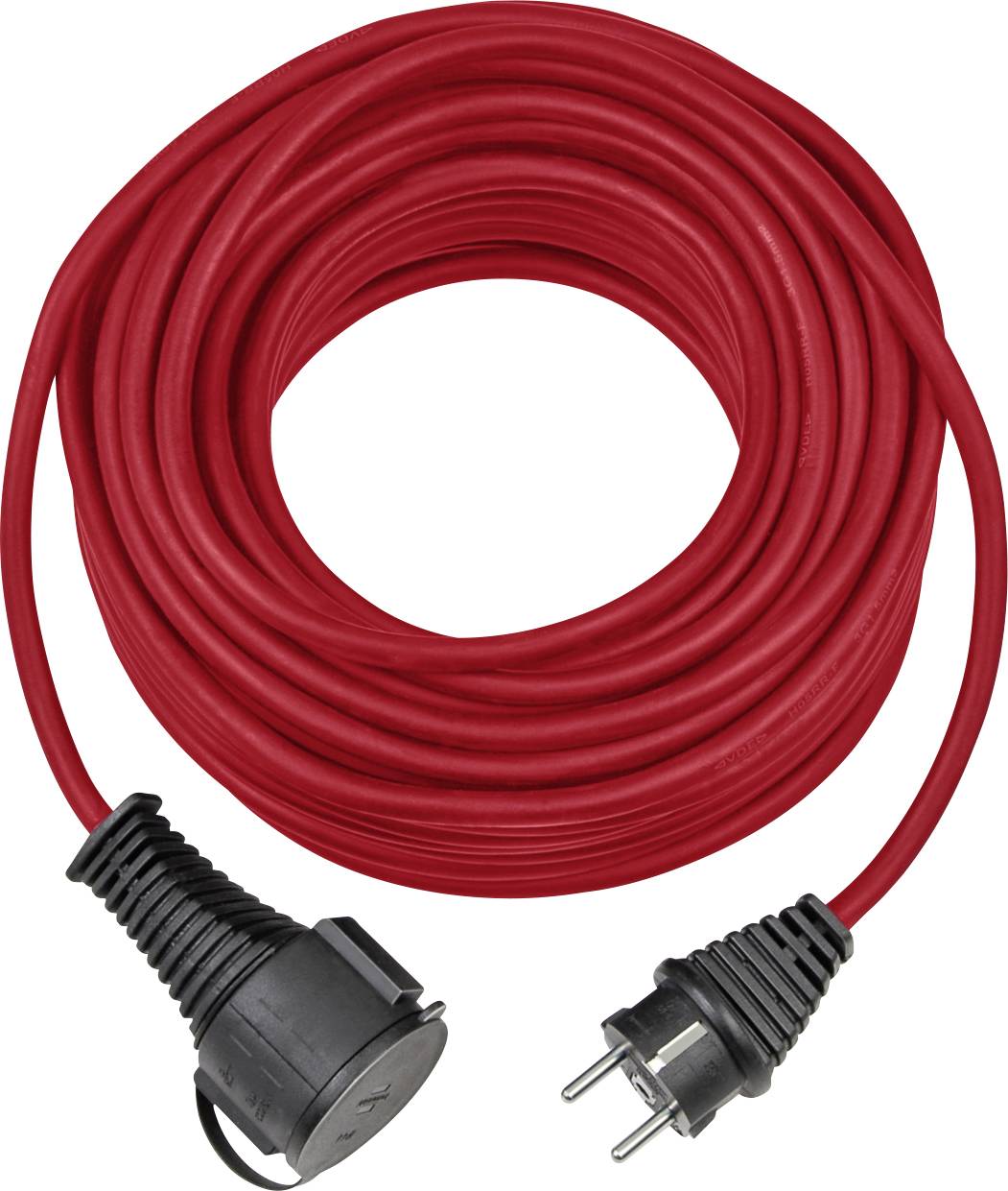 Brennenstuhl 1161850 alimentation Rallonge rouge 10 m H05RR-F 3G 1,5 mm²