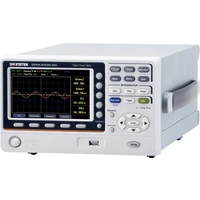 GW Instek GPM-8330-60 (CE) GPIB/DA12 Analyseur de réseau triphasé Mesures de l'énergie, Écran graphique, Mesures en ligne, avec GW Instek GPM-8330-60 (CE) GPIB/DA12 Analyseur de réseau triphasé Mesures de l'énergie, Écran graphique, Mesures en ligne, avec