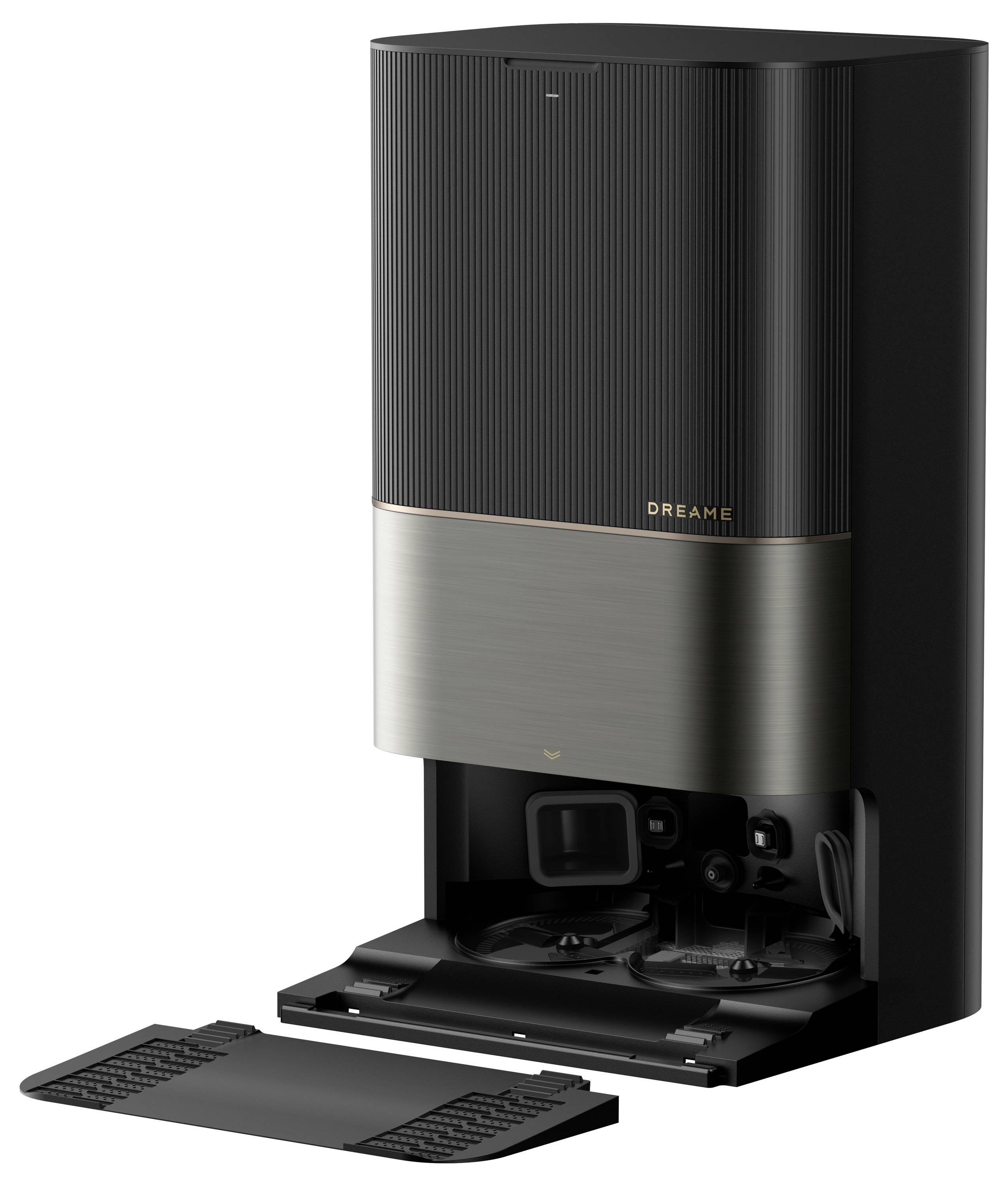 dreame X50 Ultra Aspirateur robot noir, acier inoxydable