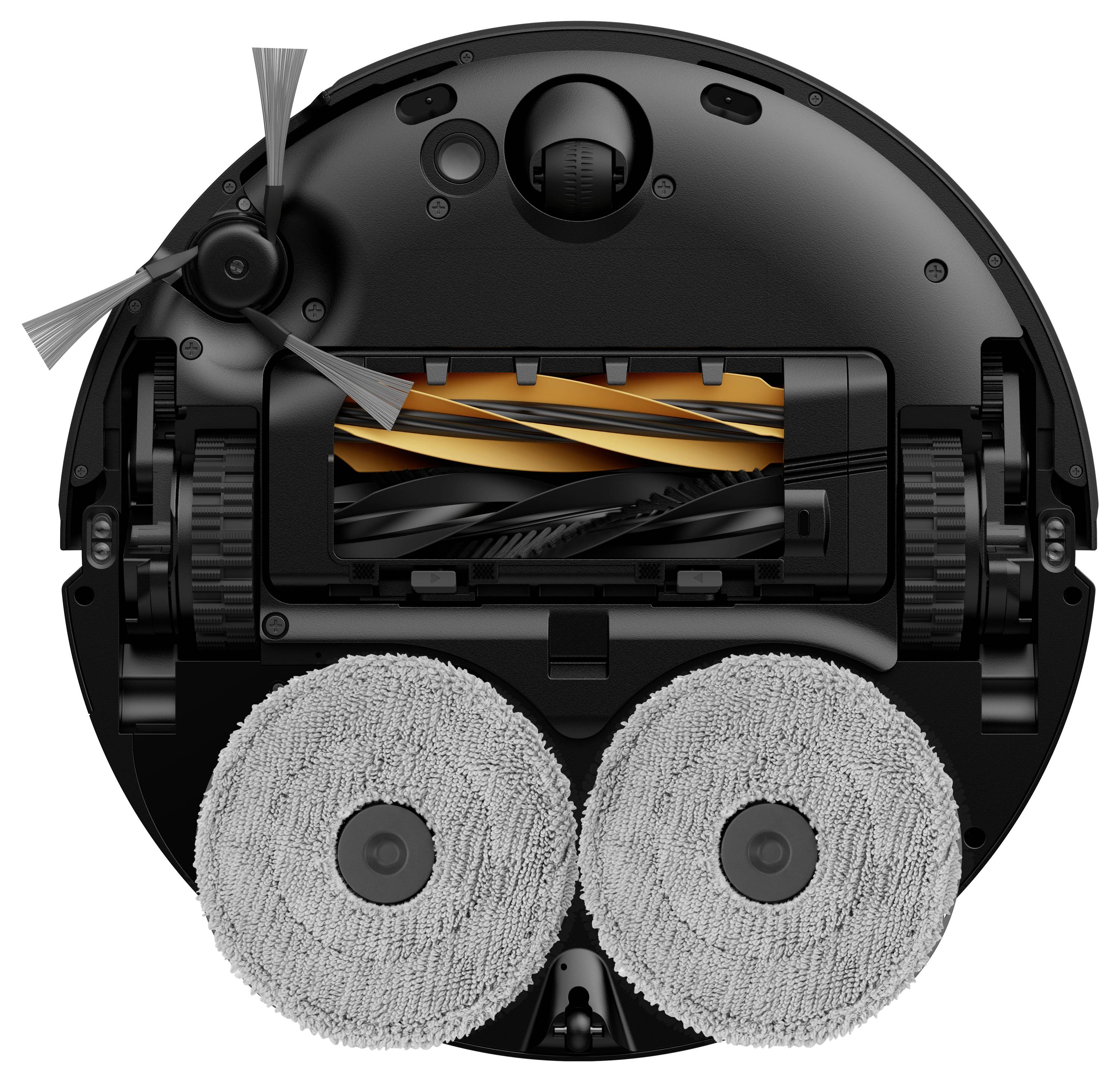 dreame X50 Ultra Aspirateur robot noir, acier inoxydable